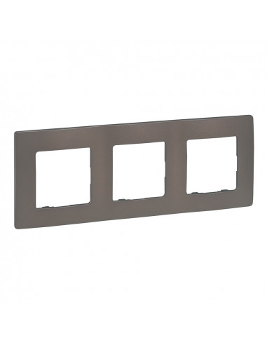 PLAQUE CACAO 3 P ENTRAXE 71MM LEGRAND 096728