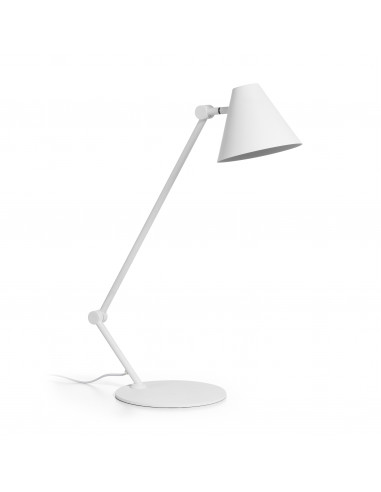 Lampe de bureau tilt MANTIS E27-Ø45 60W Blanc NOVOLUX LIGHTING 990A-G04X1A-01