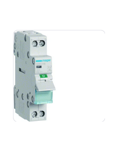 Interrupteur modulaire 2 pôles 16A à voyant HAGER SBB216 2