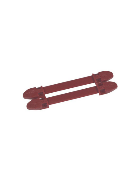 100 Porte-repères rouge Duplix 7 caractères LEGRAND 038452