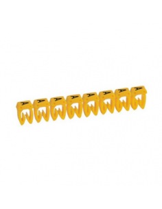 300 Repères CAB 3 pour filerie 0,5mm² à 1,5mm² et blocs de jonction avec lettre majuscule A LEGRAND 038300 2