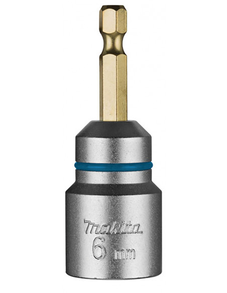 Douille pour tiges filetées Hexa 1/4'' 6mm MAKITA B-42961