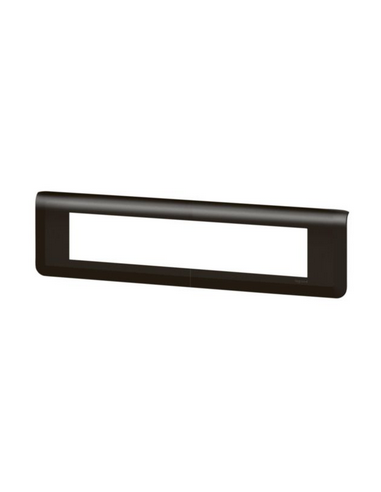 Plaque de finition horizontale Mosaic pour 10 modules noir mat LEGRAND 079010L