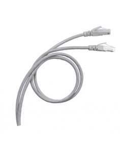 Cordon de brassage RJ45 LCS catégorie 5e F/UTP écranté impédance 100ohms longueur 1m LEGRAND 051640 2