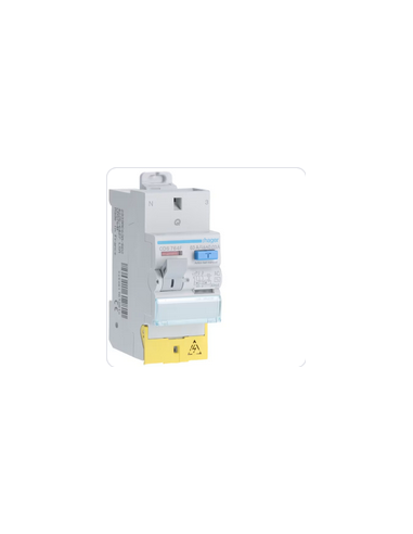 Interrupteur Différentiel 2 Pôles 63A 30MA Type AC Bornes Décalées HAGER CDS764F