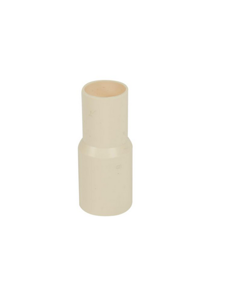 Manchon réducteur pour conduits Ø25mm pour réduction de 25mm à 20mm sable RAL1015 LEGRAND 06214