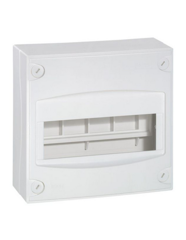 Coffret capacité mini 8 à 9 modules blanc RAL9003 LEGRAND 001308