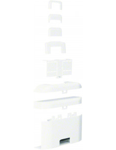 Té Dérivation 3D Pure pour moulure Ateha 20x50 mm HAGER ATA205089016 2