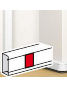 Joint de couvercle pour toute goulotte à clippage direct Mosaic blanc LEGRAND 075669 2