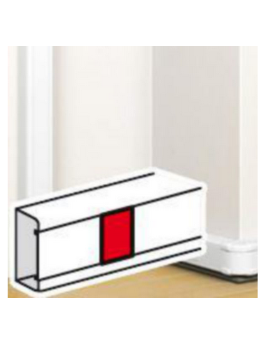 Joint de couvercle pour toute goulotte à clippage direct Mosaic blanc LEGRAND 075669