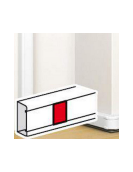Joint de couvercle pour toute goulotte à clippage direct Mosaic blanc LEGRAND 075669