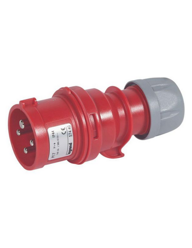 Fiche inverseur de phases P17 IP44 16A de 380V~ à 415V~ 3P+T LEGRAND 057440