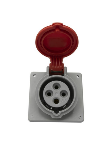 Prise à entraxes unifiés fixe pour tableau P17 IP44 16A 380V~ à 415V~ 3P+T LEGRAND 555188