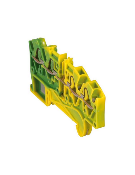 Bloc de jonction conducteur protection ressort viking 3 1 jonction 4 conducteurs 2 entrées 2 sorties pas 5mm LEGRAND 037212