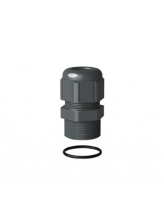 Presse-étoupe plastique avec joint de surface étanche IP68 filetage ISO20 anthracite RAL7012 LEGRAND 381594 2