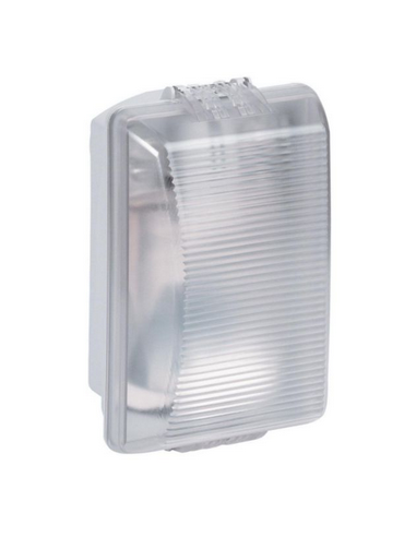 Hublot rectangulaire étanche Plexo avec diffuseur clair pour lampe E27 LEGRAND 062400