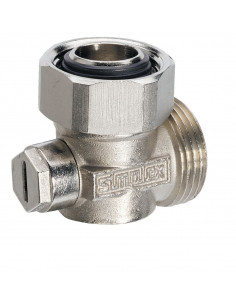 PACK 4 - Jeu de 2 vannes coudées d'isolation radiateur BDR THERMEA FRANCE CHAPPEE C89090698 2