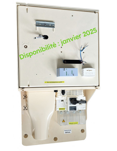 Coffret BPS type 1 200/400A arrivée basse dép. bas MICHAUD GC009