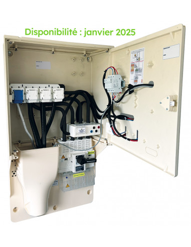Coffret BPS type 1 200/400A arrivée basse dép. bas MICHAUD GC009