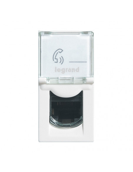 RJ45 CAT6 1 MOD MOSAIC COMPO LEGRAND 099645