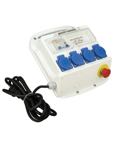 Coffret d'alimentation mobile à 4 prises MICHAUD P486