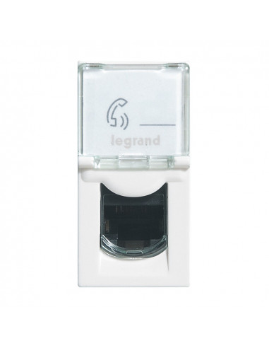 RJ45 CAT6 1 MOD MOSAIC COMPO LEGRAND 099645