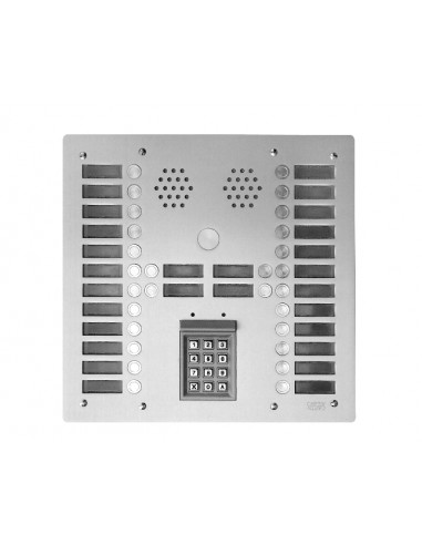 Plaque alu 6mm 4r 36t + s30 ecla URMET 7774/36C