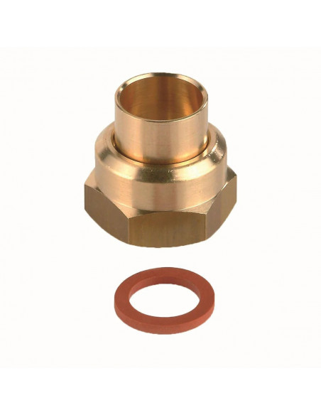 Raccord P45-41 2 piéces à écrou tournant à braser sur tube cuivre D12 NF CLESSE INDUSTRIES PP04512