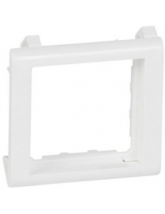Support de plaque étroit pour paroi mince Batibox 2 modules blanc LEGRAND 080291