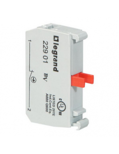 Bloc pour tête non lumineuse Osmoz raccordement à vis NF LEGRAND 022901 2