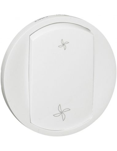 Enjoliveur Céliane pour commande VMC Blanc LEGRAND 068061