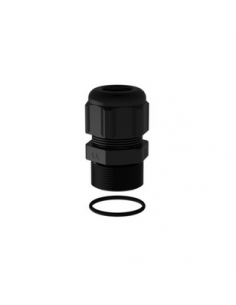 Presse-étoupe plastique IP68 ISO20 noir RAL9011 LEGRAND 381560 2
