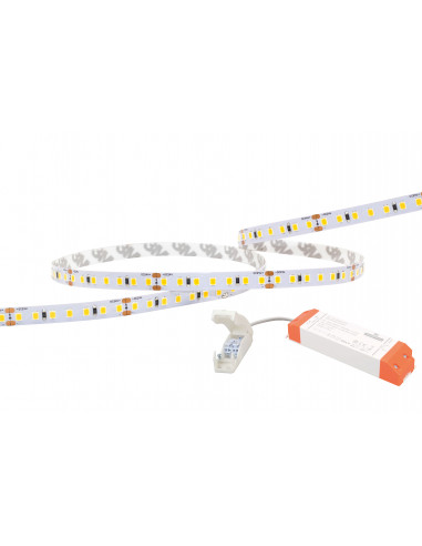 FLEX-LED 12 Ruban 24V LED SMD 3000K 64W 5750lm 30000h 120° IRC 90 repiquable ARIC 55518