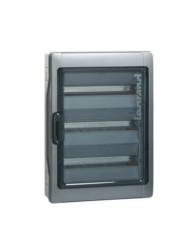 Coffret étanche Plexo³ pour photovoltaïque à équiper 3 rangées de 18 modules 1000V LEGRAND 414037