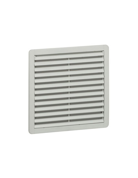 Ventilateur avec ouïe plastique débit 40m³/h avec filtre et 160m³/h soufflage libre IP54 IK08 RAL7035 LEGRAND 034850