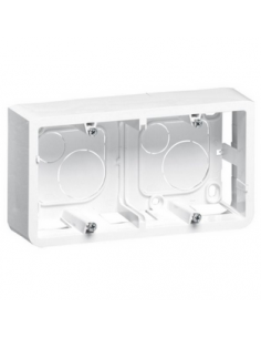 Cadre saillie profondeur 40mm Mosaic pour 4,5 ou 2x2 modules horizontal LEGRAND 080285 2
