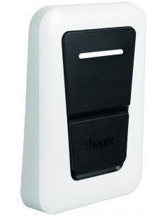 Witty one accessoire-Couvercle de finition blanc traffic pour borne witty XVR1xx HAGER XVS130 2
