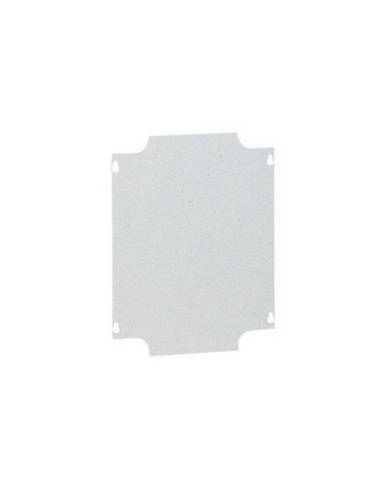 Plaque de montage métal épaisseur 15/10 pour boîtiers industriels 359x265mm LEGRAND 035094