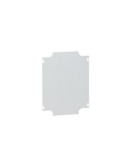 Plaque de montage métal épaisseur 15/10 pour boîtiers industriels 359x265mm LEGRAND 035094