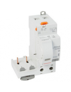 Bloc différentiel adaptable à vis DX³ pour disjoncteur 1 module par pôle - 2 Pôles 230V 40A type F 300mA LEGRAND 410446 2