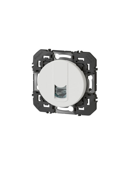 Prise blindée RJ45 catégorie 6 STP dooxie finition blanc LEGRAND 600375