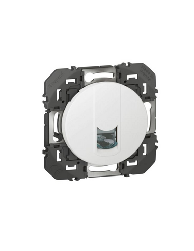 Prise blindée RJ45 catégorie 6 STP dooxie finition blanc LEGRAND 600375