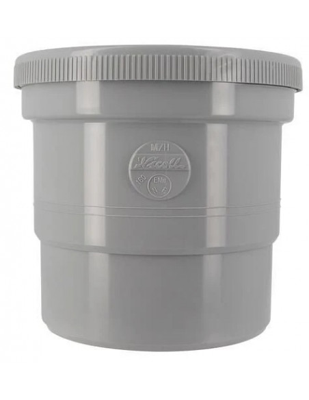 Manchon de dilatation MF PVC pour canalisation allure horizontale gris diamètre 160 mm NICOLL MZH