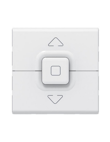 Interrupteur de volets roulants 500W maximum Mosaic 2 modules blanc LEGRAND 077026