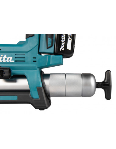 Pompe à graisse LXT avec une batterie BL1850 et un chargeur DC18RC MAKITA DGP180RT