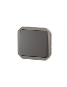 Interrupteur ou va-et-vient Plexo composable anthracite LEGRAND 070046