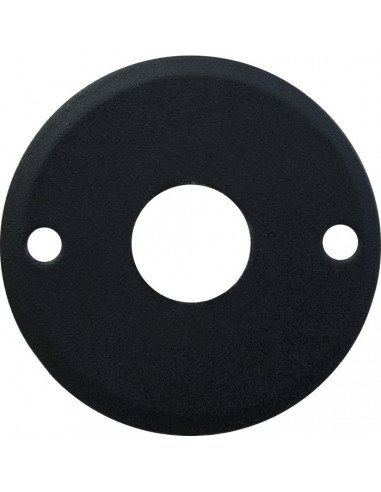 Rosace pour poignée de porte Noir Ronde Provence D.43 BDC BRIONNE 1050710NR