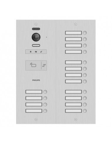 Platine de rue pro 16 noms WelcomeHive 2 PHILIPS 531064