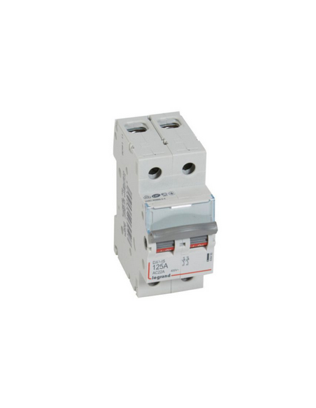 Interrupteur-sectionneur DX³-IS 2 Pôles 400V 125A 2 modules LEGRAND 406450