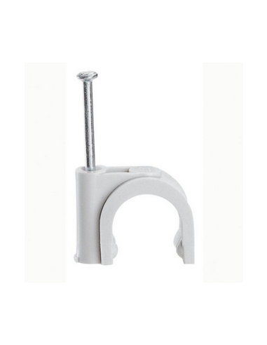 100 Attaches Fixfor grise RAL7035 pour câble rond Ø16mm LEGRAND 031532